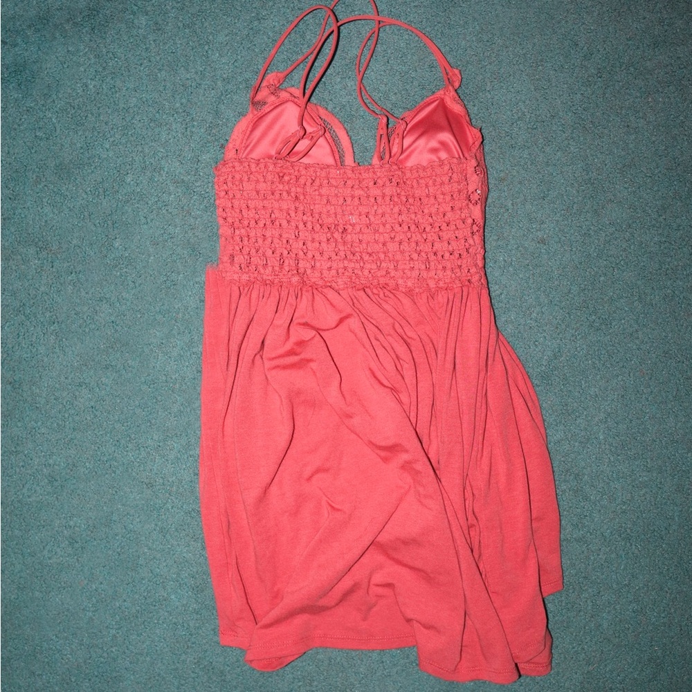 Coral Mini Dress - Picture 2 of 2